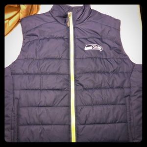 Seattle Seahawk Winter Vest